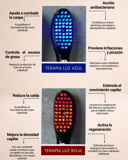 CEPILLO ANTACAÍDA NUVÉRA + TÓNICO CAPILAR Y FUNDAS DE SATÉN DE REGALO